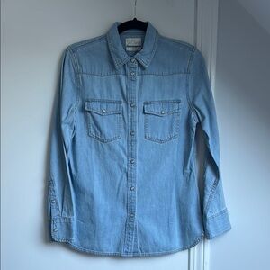 J.Crew Western Chambray Button-down Shirt NWT